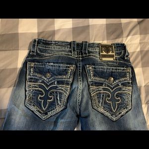 Mens Rock Revival Jeans